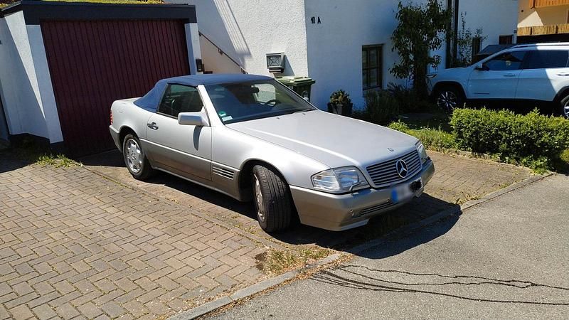 Gebraucht Mercedes SL500 326 PS (239 kW) 1990 Silber Cabrio