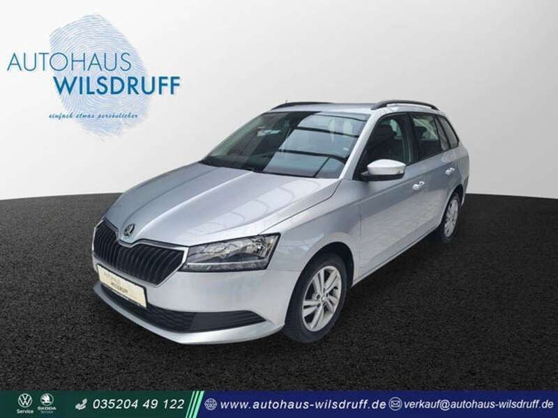 Brilliantsilber metallic Gebraucht 2022 Skoda Fabia Ambition Kombi | 14.690 € (Guter Preis) - Bild 1/4