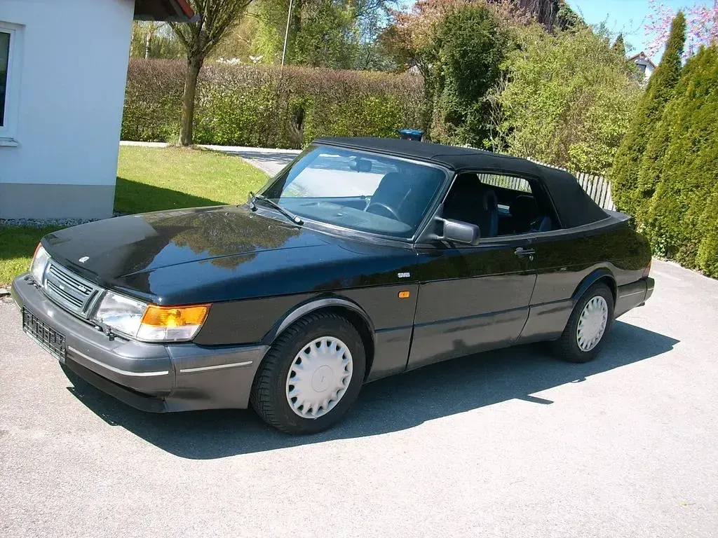 Gebraucht Saab 900 Cabriolet Aero 179 PS (131 kW) 1991 Schwarz Cabrio