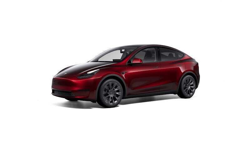 Rot Neu 2025 Tesla Model Y SUV | 50.770 € (Fairer Preis) - Bild 1/4