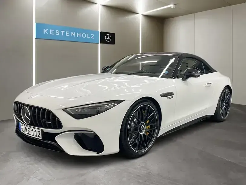Gebraucht Mercedes SL63 AMG AMG 585 PS (430 kW) 2026 Weiß Cabrio