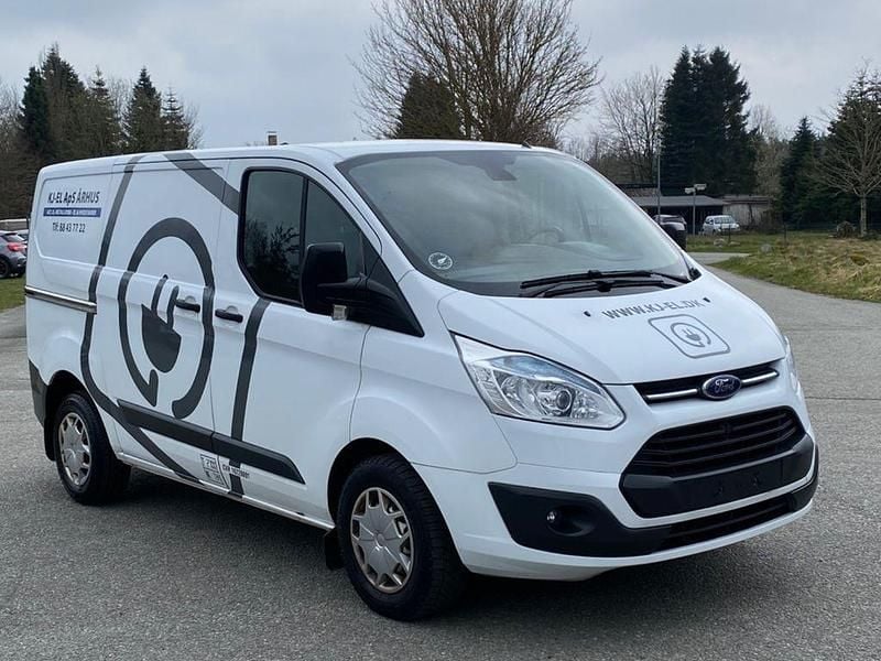 Gebraucht Ford Transit Custom 125 PS (91 kW) 2016 Weiß Van / Kleinbus