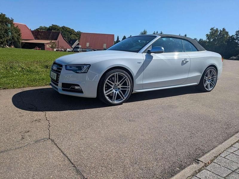 Weiß Gebraucht 2014 Audi A5 Cabriolet Cabrio | 35.000 € - Bild 1/4