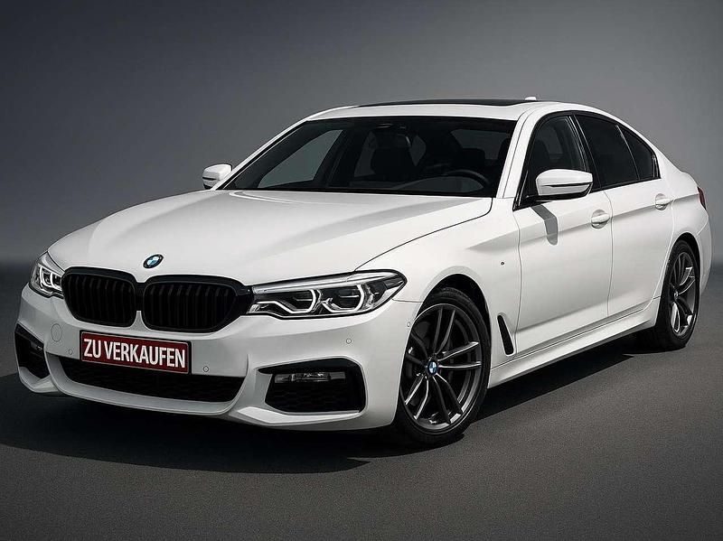 Weiß Gebraucht 2019 BMW 530e M Sport Limousine | 30.990 € (Teuer) - Bild 1/4