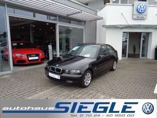 Gebraucht BMW 316 Compact Advantage 116 PS (85 kW) 2003 Schwarz Kleinwagen
