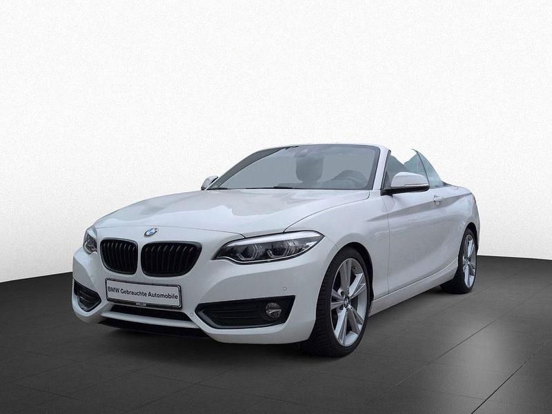 Gebraucht BMW 218 Advantage 150 PS (110 kW) 2017 Weiß Cabrio