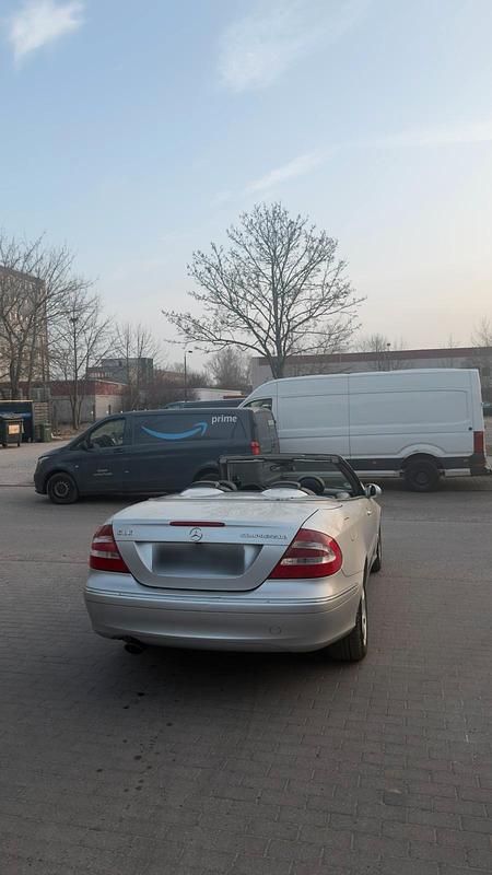 Gebraucht Mercedes CLK200 163 PS (119 kW) 2004 Silber Cabrio