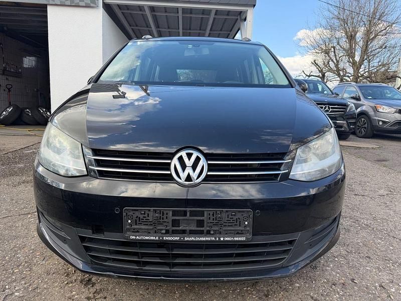 Gebraucht VW Sharan Trendline 140 PS (102 kW) 2010 Schwarz Van / Kleinbus