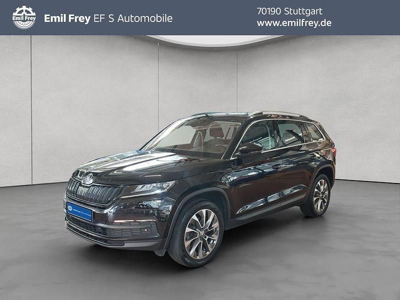 Schwarz Gebraucht 2021 Skoda Kodiaq Clever SUV | 28.890 € (Guter Preis) - Bild 1/4