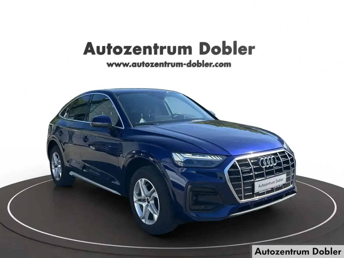 Gebraucht Audi Q5 Sportback Advanced Plus 204 PS (150 kW) 2023 Navarrablau SUV