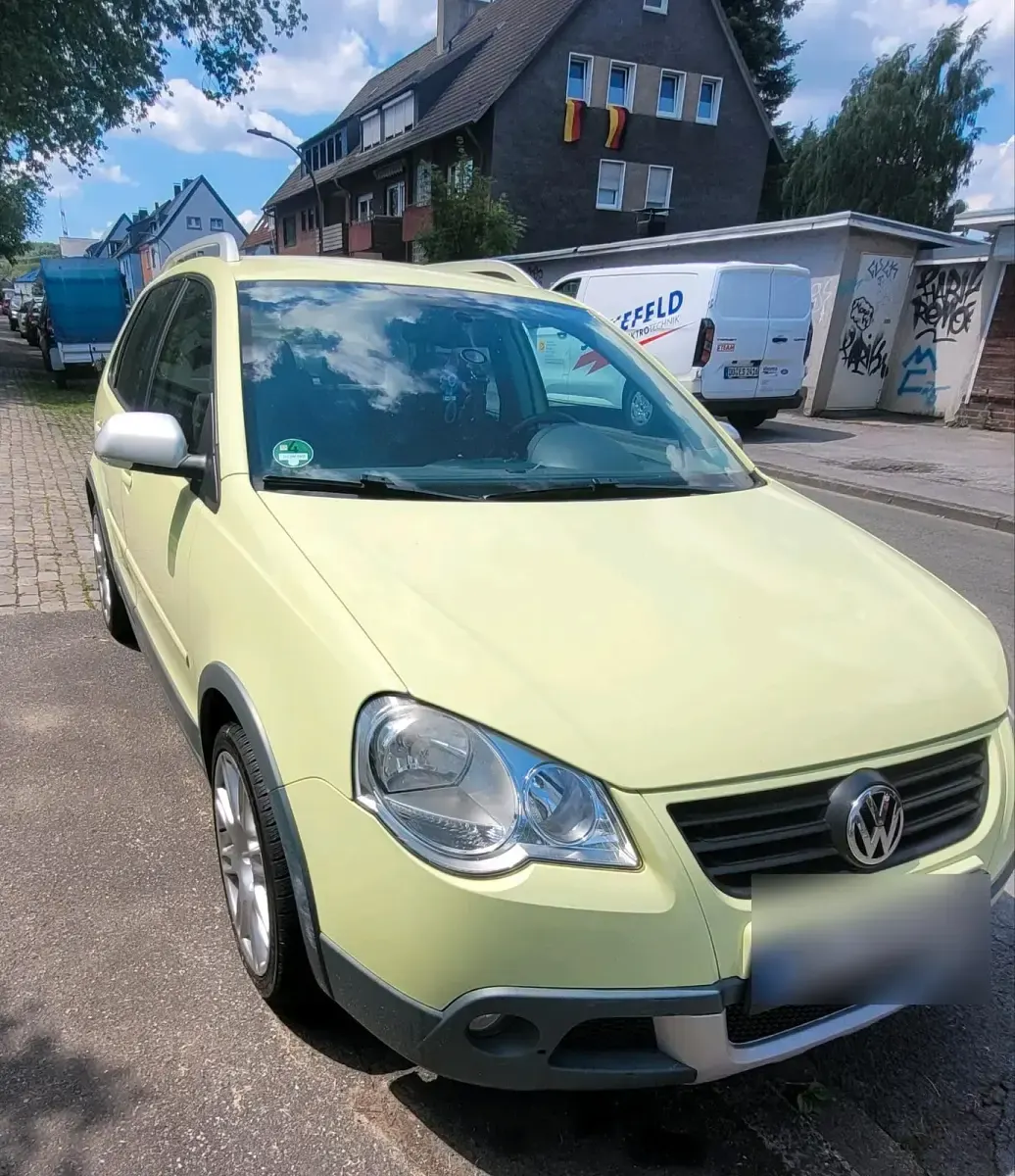 Gebraucht VW Polo Cross 64 PS (47 kW) 2007 Grün Kleinwagen