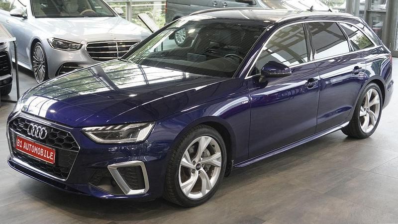 Blau Gebraucht 2023 Audi A4 S-Line Kombi | 35.991 € (Etwas zu teuer) - Bild 1/4