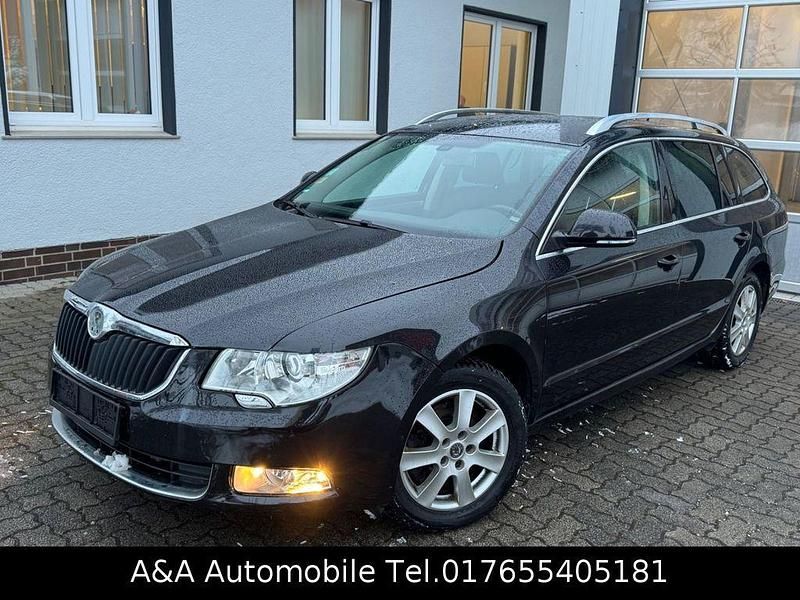 Gebraucht Skoda Superb Ambition 170 PS (125 kW) 2010 Schwarz Kombi