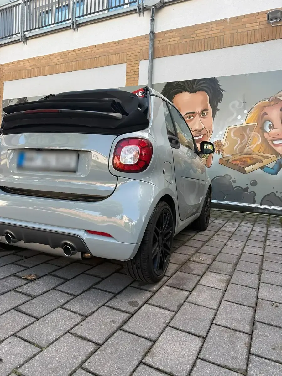 Gebraucht Smart ForTwo Cabrio Brabus 90 PS (66 kW) 2016 Grau Cabrio