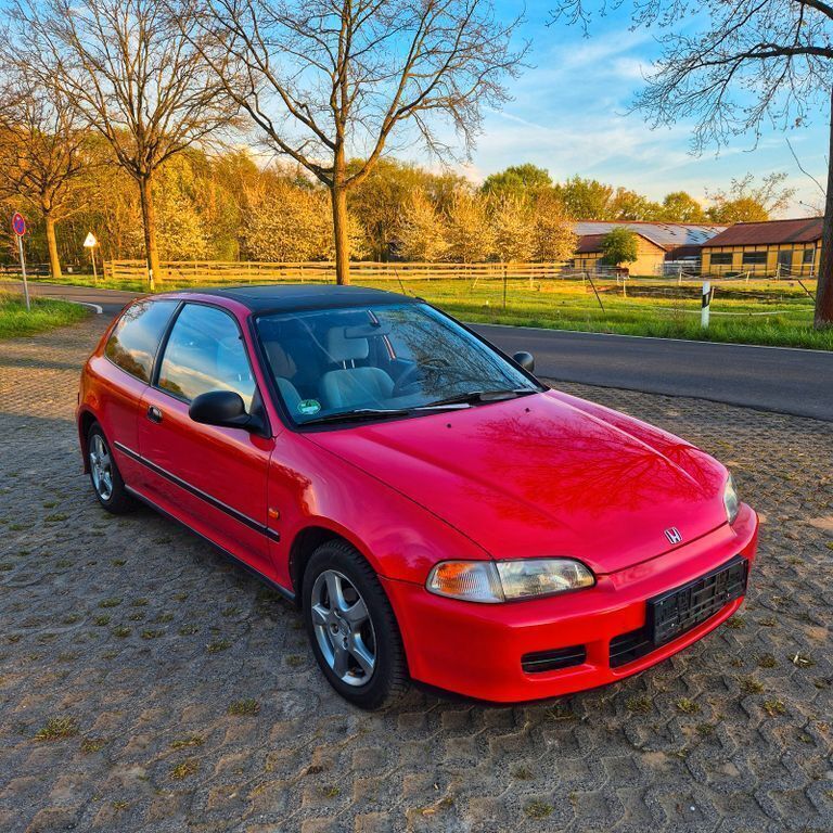 Rot Gebraucht 1992 Honda Civic Coupé | 4.900 € - Bild 1/4