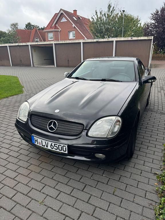Schwarz Gebraucht 2002 Mercedes SLK230 Cabrio | 3.000 € (Guter Preis) - Bild 1/4