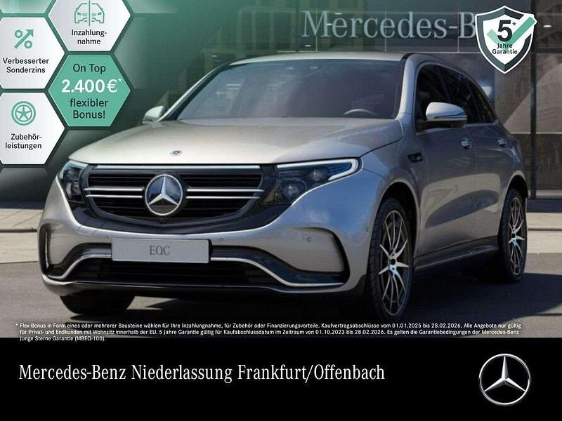 Silber Gebraucht 2022 Mercedes EQC400 Advanced SUV | 43.890 € (Fairer Preis) - Bild 1/3