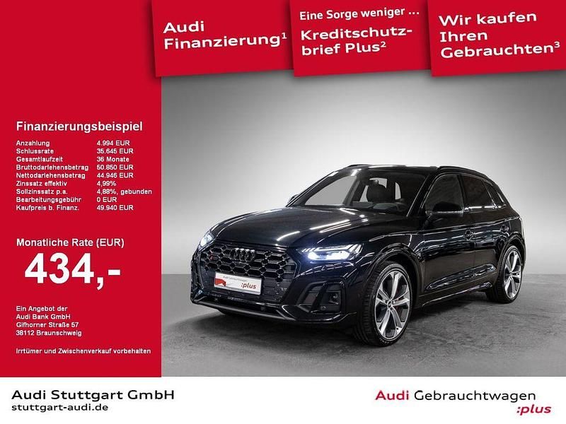 Mythosschwarz metallic Gebraucht 2022 Audi SQ5 Sport SUV | 49.940 € (Fairer Preis) - Bild 1/2