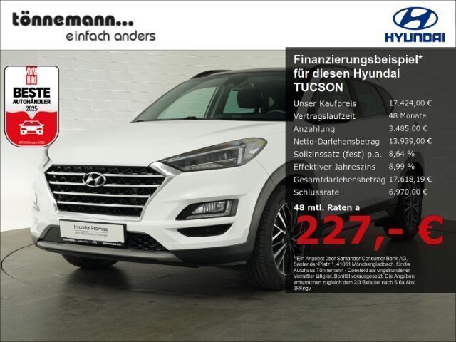 Weiss Gebraucht 2019 Hyundai Tucson Style SUV | 17.424 € (Fairer Preis) - Bild 1/3