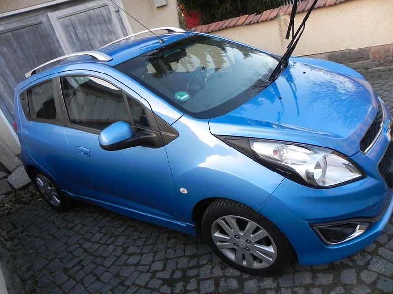 Gebraucht Chevrolet Spark LTZ 82 PS (60 kW) 2013 Blau Kleinwagen