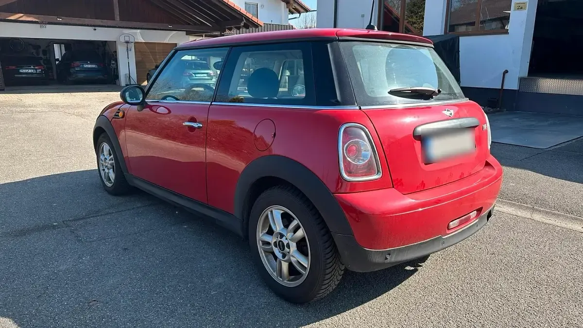Brugt Mini Cooper 75 HK (55 kW) 2012 Rød Hatchback