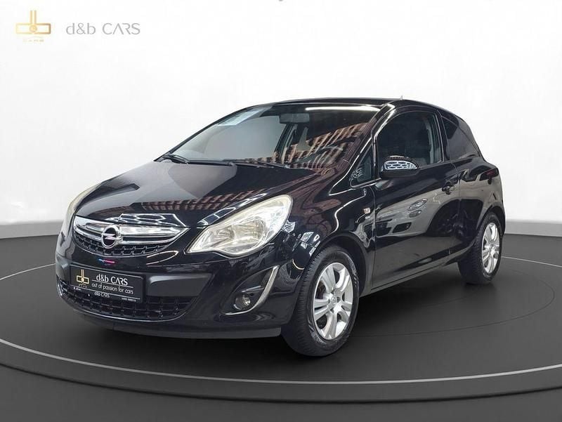 Gebraucht Opel Corsa Satellite 69 PS (50 kW) 2011 Schwarz Kleinwagen