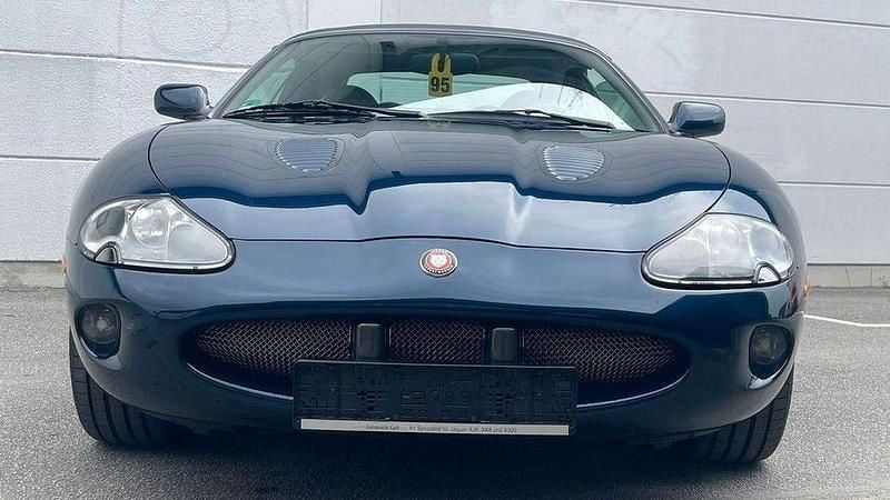 Gebraucht Jaguar XKR 363 PS (266 kW) 1998 Blau Cabrio