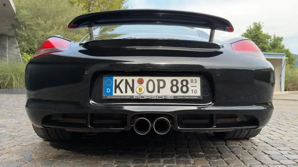 Gebraucht Porsche Cayman 402 PS (295 kW) 2010 Schwarz Coupé