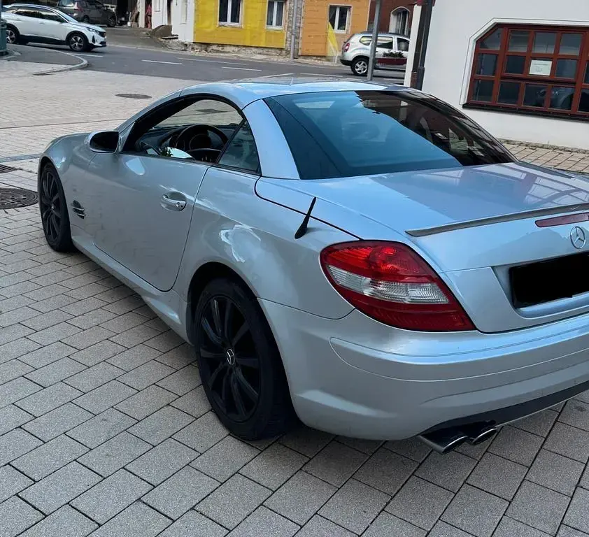 Gebraucht Mercedes SLK350 272 PS (200 kW) 2004 Silber Cabrio