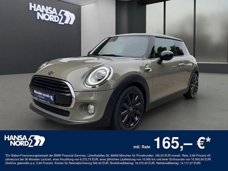 Grau / emerald grey (metallic) Gebraucht 2019 Mini Cooper Chili Kleinwagen | 19.890 € (Fairer Preis) - Bild 1/4