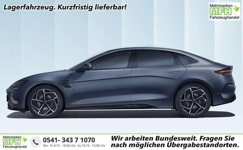 Neu BYD Seal Design 230 kW (313 PS) 2025 Atlantis grey metallic Limousine