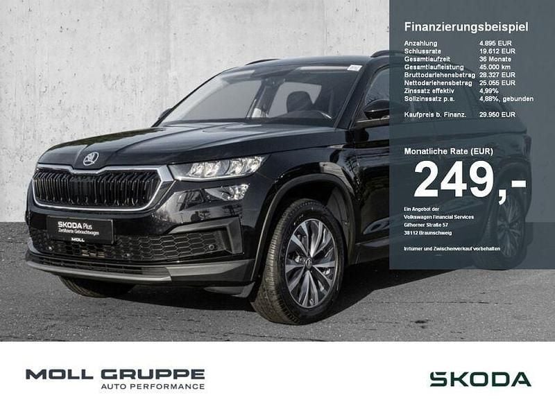 Schwarz Gebraucht 2022 Skoda Kodiaq Ambition SUV | 29.950 € (Guter Preis) - Bild 1/4