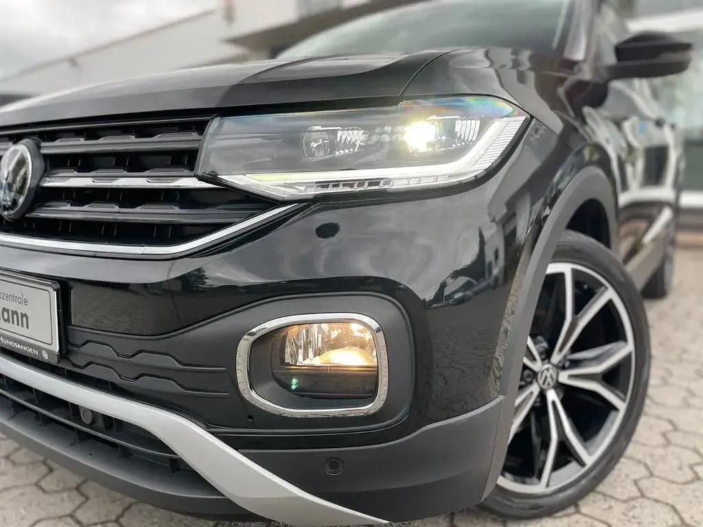 Gebraucht VW T-Cross Style 110 PS (80 kW) 2022 Schwarz SUV