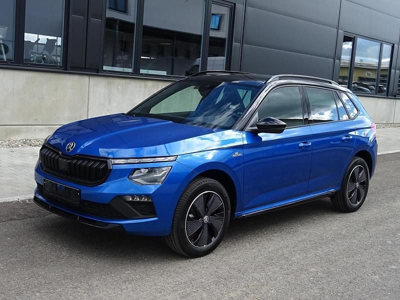 Raceblau metallic / dach schwarz Neu 2024 Skoda Kamiq Monte Carlo SUV | 25.990 € (Guter Preis) - Bild 1/4