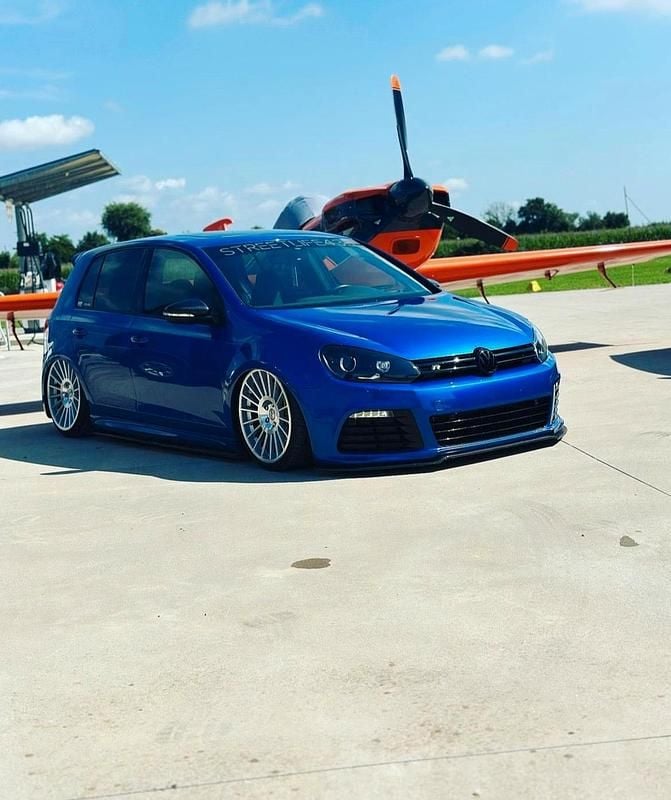 Gebraucht VW Golf VII R 400 PS (294 kW) 2012 Blau Kleinwagen