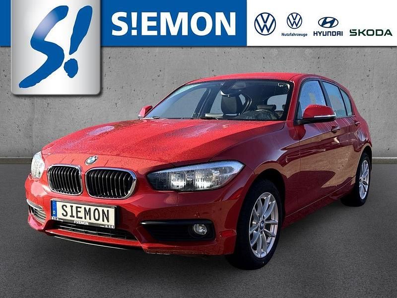 Rot Gebraucht 2018 BMW 116 Advantage Kleinwagen | 12.930 € (Guter Preis) - Bild 1/4