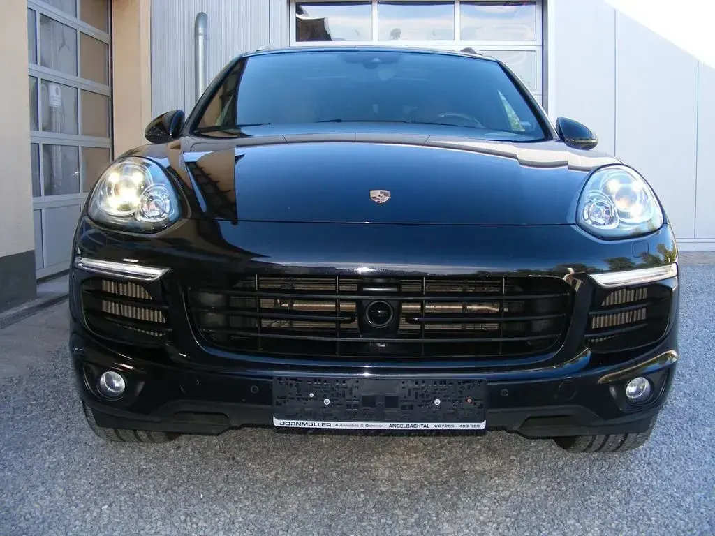 Gebraucht Porsche Cayenne S 420 PS (308 kW) 2014 Tiefschwarz (metallic) SUV