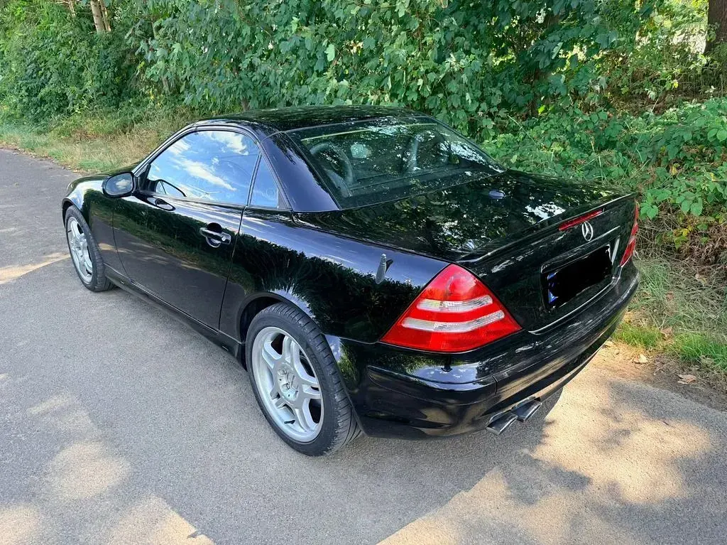 Gebraucht Mercedes SLK32 AMG AMG 354 PS (260 kW) 2002 Schwarz Cabrio