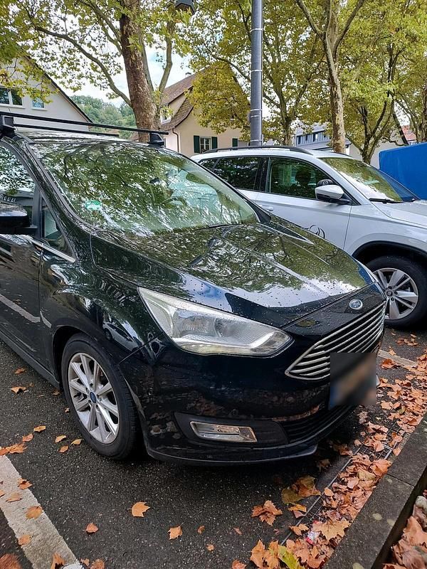 Schwarz Gebraucht 2016 Ford C-MAX Titanium Van / Kleinbus | 7.500 € (Fairer Preis) - Bild 1/4