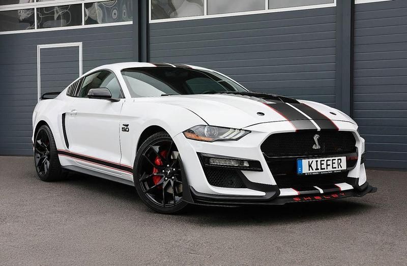 Weiß Gebraucht 2021 Ford Mustang GT Coupé | 32.950 € (Fairer Preis) - Bild 1/4