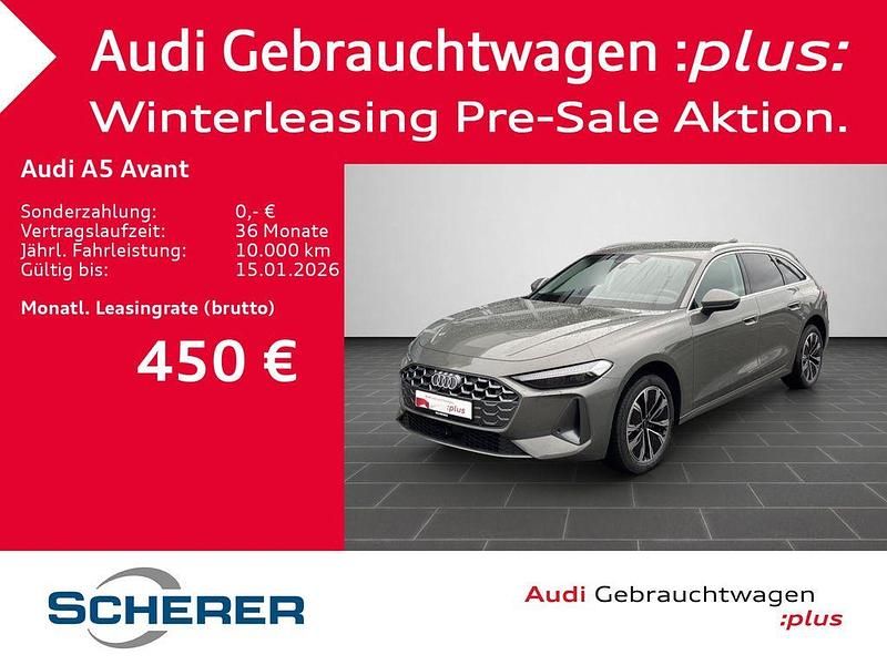 Chronosgrau metallic (metallic) Gebraucht 2025 Audi A5 Ambiente Kombi | 49.500 € - Bild 1/4