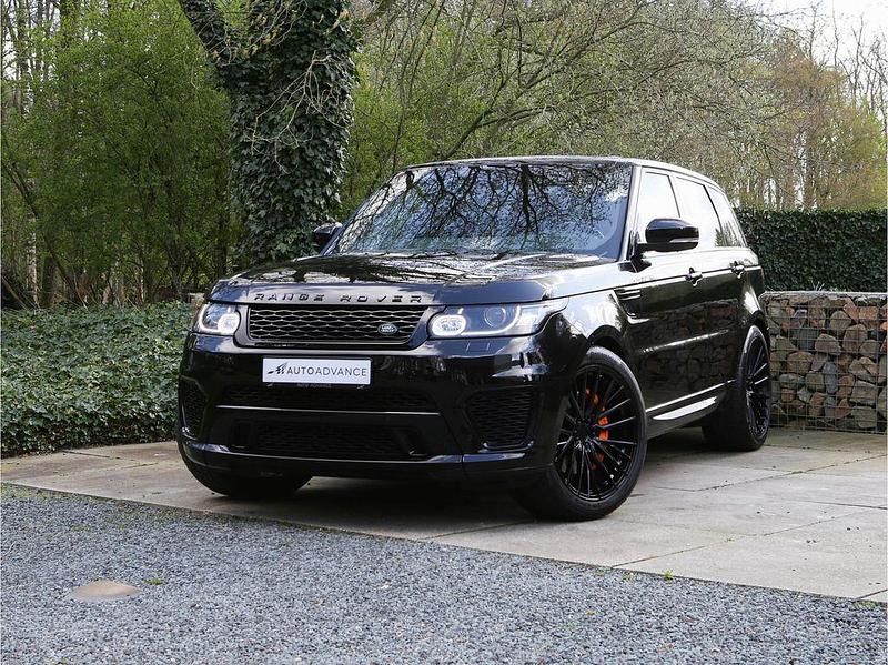 Schwarz Gebraucht 2016 Land Rover Range Rover Sport R-Dynamic SUV | 34.950 € (Teuer) - Bild 1/4