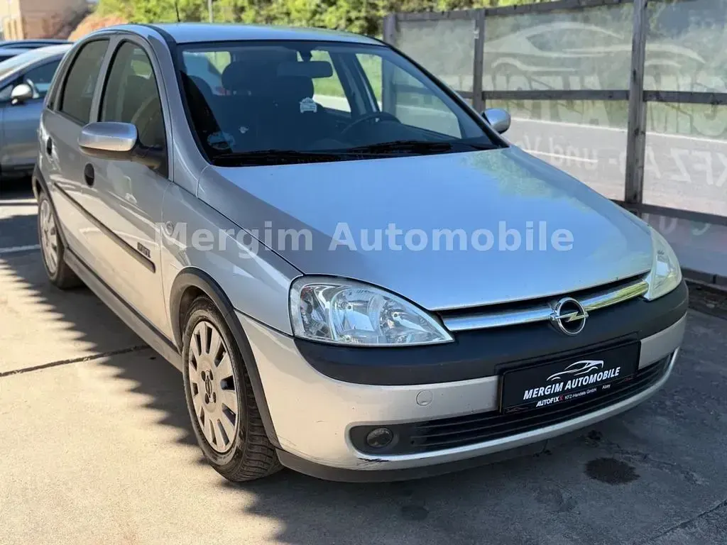 Gebraucht Opel Corsa 90 PS (66 kW) 2003 Silber Kleinwagen