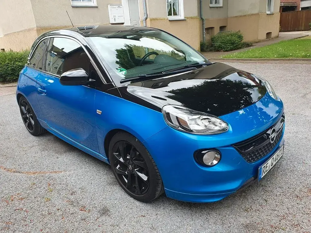 Gebraucht Opel Adam 101 PS (74 kW) 2017 Blau Kleinwagen
