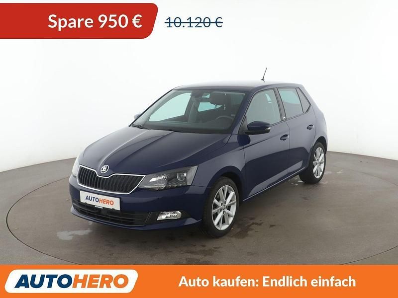 Blau Gebraucht 2016 Skoda Fabia Joy Limousine | 9.170 € (Fairer Preis) - Bild 1/3