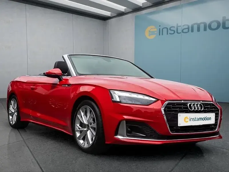 Gebraucht Audi A5 Cabriolet 204 PS (150 kW) 2022 Rot Cabrio