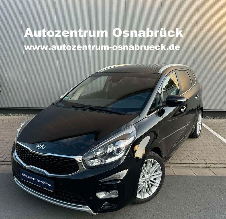 Cassisschwarz met. Gebraucht 2016 Kia Carens Vision Van / Kleinbus | 7.990 € (Etwas zu teuer) - Bild 1/4