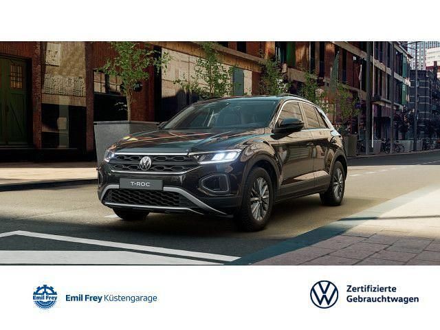 Schwarz Gebraucht 2024 VW T-Roc Life SUV | 22.990 € (Fairer Preis) - Bild 1/4