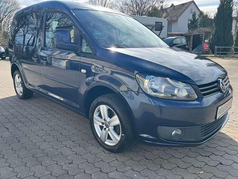Gebraucht VW Caddy Trendline 102 PS (75 kW) 2013 Night blue metallic Van / Kleinbus