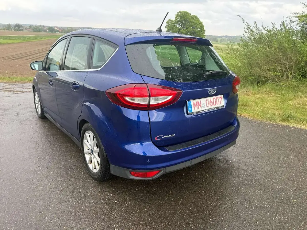 Gebraucht Ford C-MAX Titanium 120 PS (88 kW) 2018 Indicblau metallic Van / Kleinbus